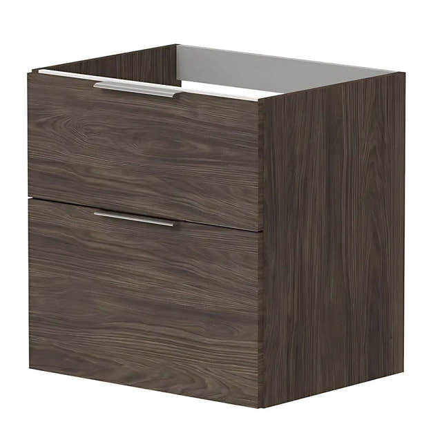 Korsbakken Big Servantskap 2 Skuffer - ekstra høy underskuff Brun Eik / 60cm Korsbakken Servantskap KO-330106060