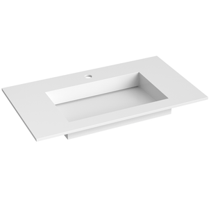 Korsbakken Corian Servant med Flat Bunn