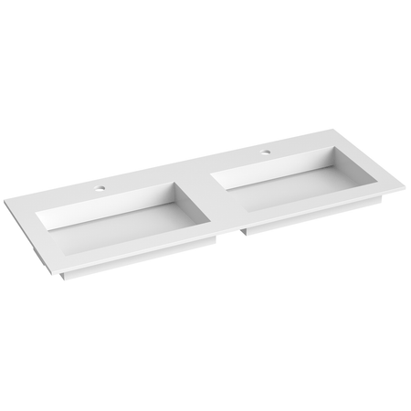 Korsbakken Corian Servant med Flat Bunn