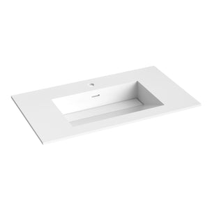 Korsbakken Corian Servant med Skrå Bunn