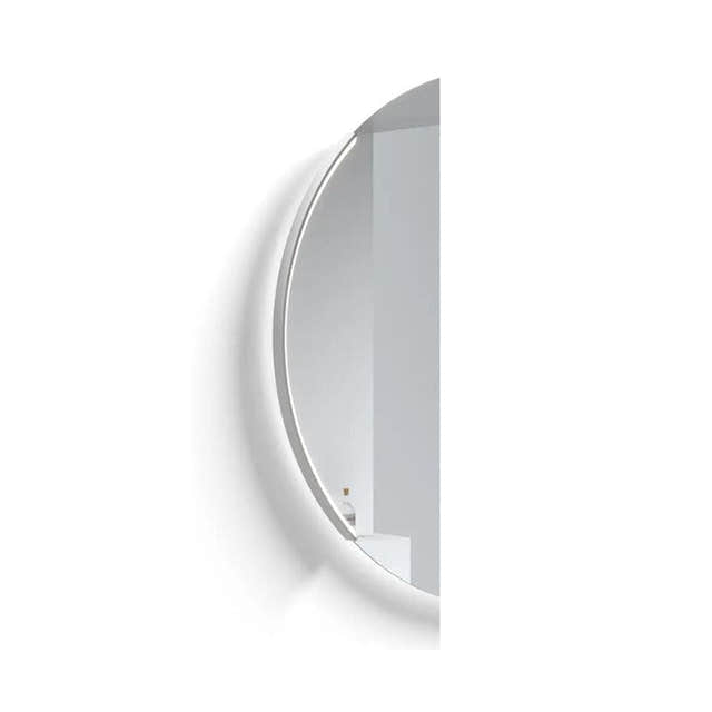 Korsbakken ekstra lysramme til Moon Speil Aluminium / 80cm Korsbakken Baderomsspeil KO-617016080
