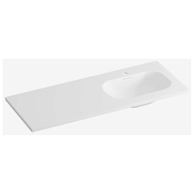 Korsbakken Nice Heldekkende Servant Hvit matt / 120cm høyre Korsbakken Møbelservant KO-463202126