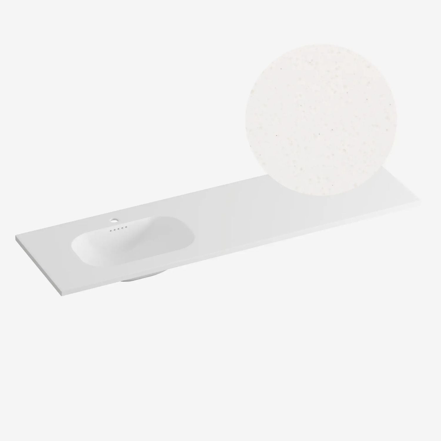 Korsbakken Nice Heldekkende Servant Terrazzo beige / 160cm venstre Korsbakken Møbelservant KO-463211165