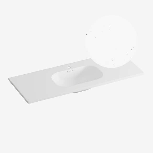 Korsbakken Nice Heldekkende Servant Terrazzo pepper / 120cm Korsbakken Møbelservant KO-463207120