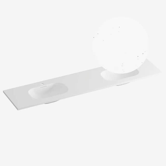 Korsbakken Nice Heldekkende Servant Terrazzo pepper / 200cm dobbel Korsbakken Møbelservant KO-463207201