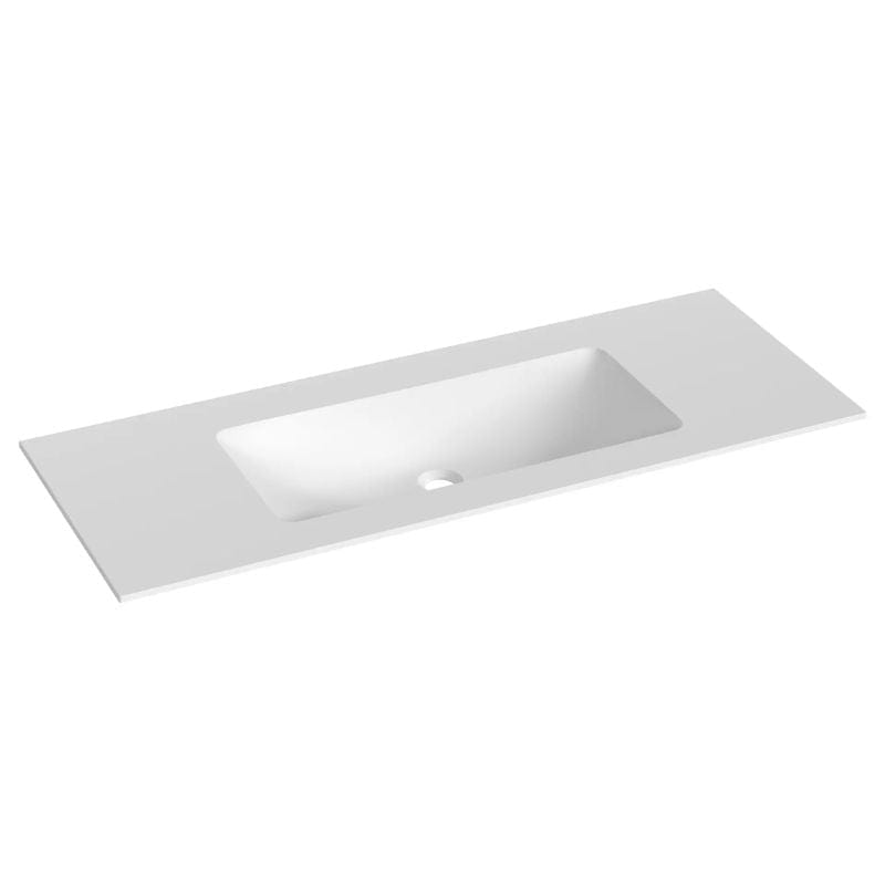 Korsbakken Orion Solid Surface Heldekkende Servant Hvit matt / 120cm Korsbakken Møbelservant KO-403202120