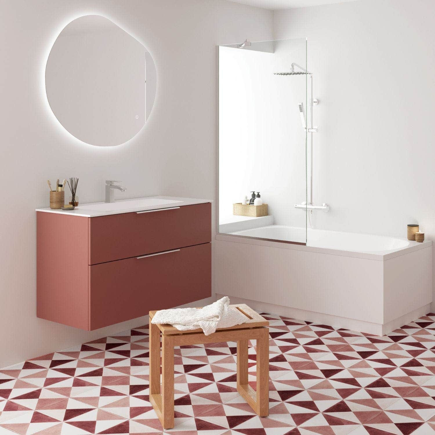 Korsbakken Orion Solid Surface Heldekkende Servant Korsbakken Møbelservant
