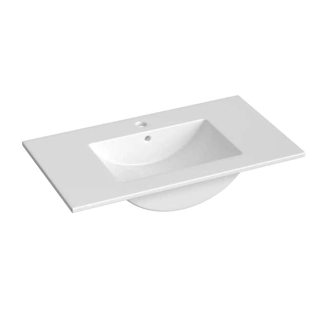 Korsbakken Saturn Heldekkende Servant Hvit / 80cm Korsbakken Møbelservant KO-403100080