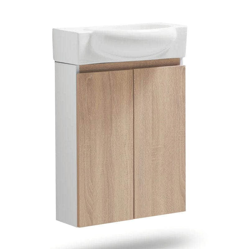 Korsbakken Tacna Slim Møbelpakke Lys eik / 50cm Korsbakken Møbelpakke bad KO-10008