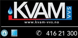 Kvam VVS logo