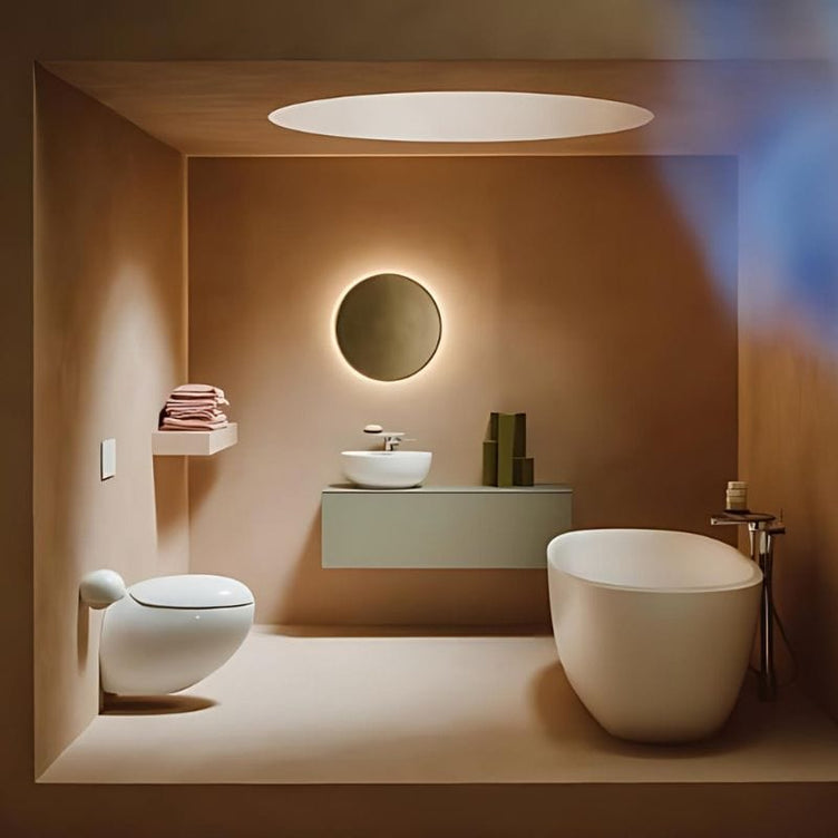 Laufen ALESSI One Rimless veggskål uten sete