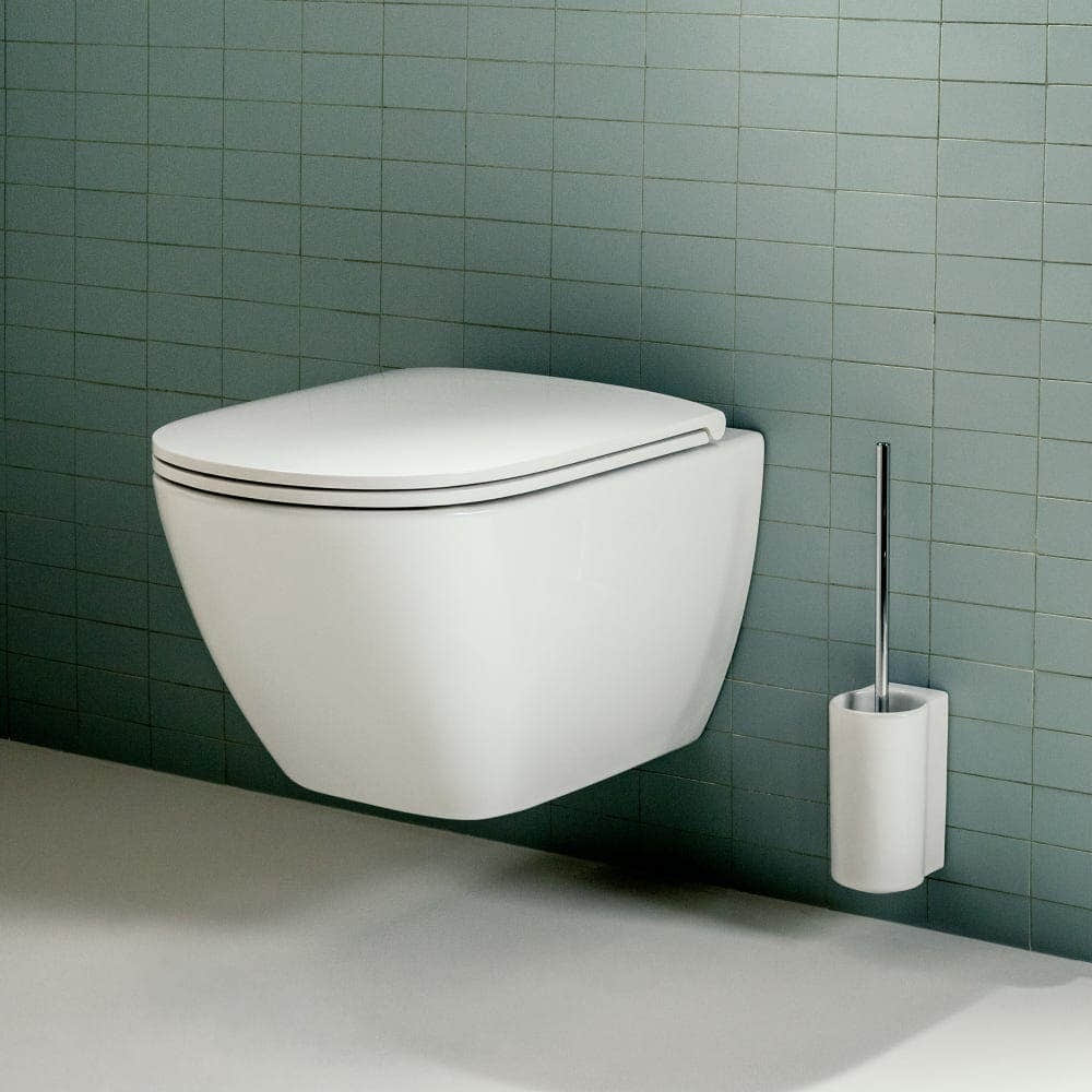 Laufen Lua Rimless Vegghengt toalett m/softclose sete Hvit Laufen Vegghengt toalett LA-H8660800000001