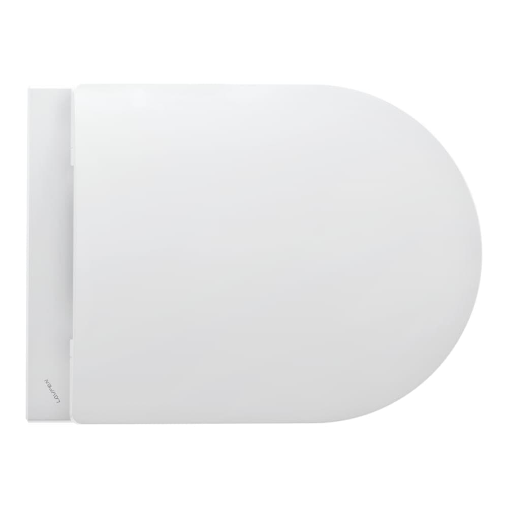 Laufen Pro Compact Rimless Veggskål Toalettpakke - inkl. sete Hvit Laufen Vegghengt toalett GRO-6157268