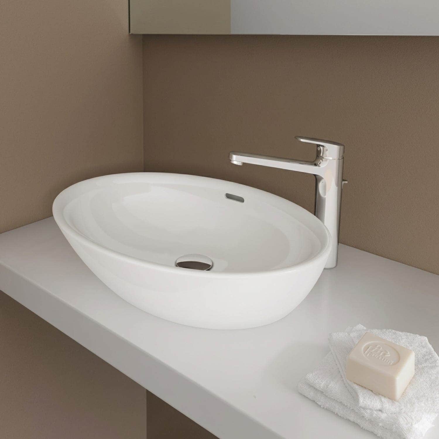 Laufen Pro Toppmontert Servant LCC B52xD39xH15cm Hvit / 52cm Laufen Bolleservant GRO-812964400