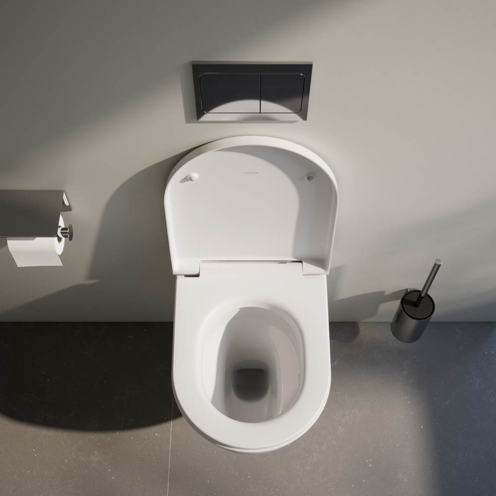Laufen PRO X SilentFlush Compact vegghengt toalett Hvit Laufen Vegghengt toalett GRO-1579511