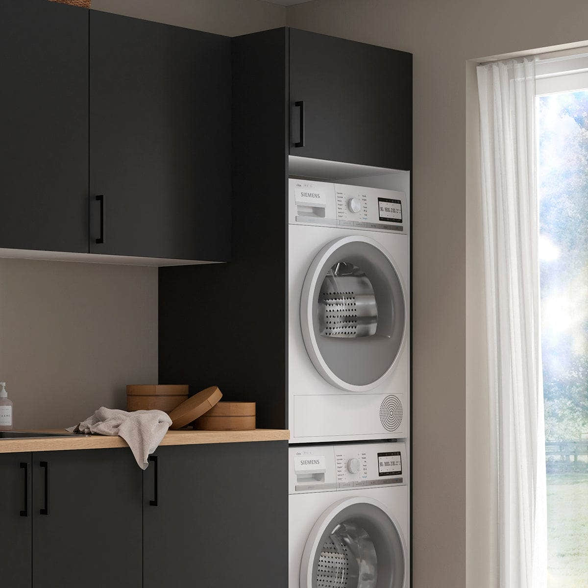 Linn Bad Dekkside til høyskap 1900x600 Linn Bad Dekkside vaskerom