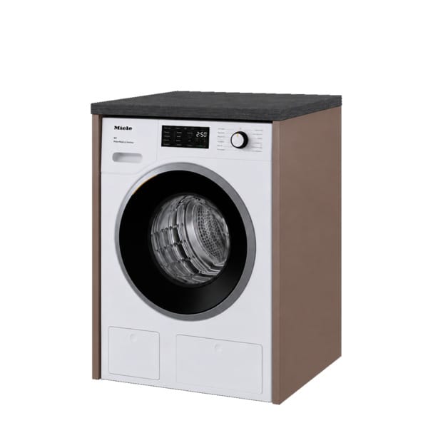 Linn Bad Dekksidesett til vaskemaskin og tørketrommel Lun beige / 60cm Linn Bad Dekkside vaskerom LB-790006