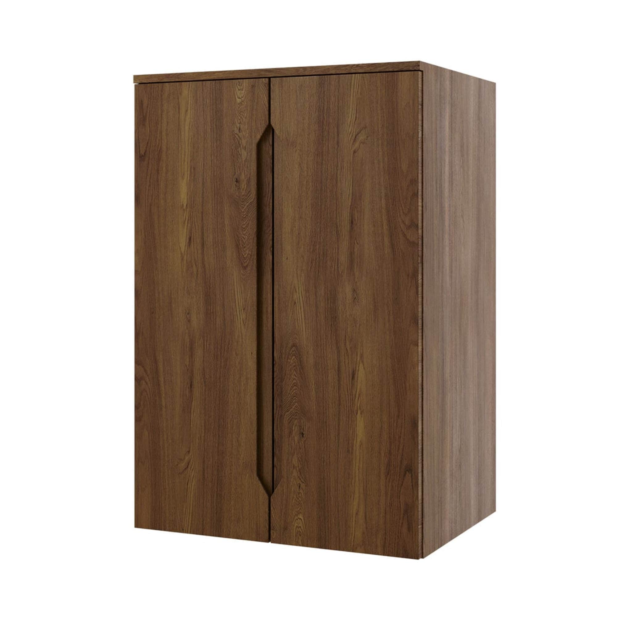 Linn Bad Emma Høyskap Mørk Eik - 60cm m/2 dører Mørk eik Linn Bad Høyskap bad LB-134806