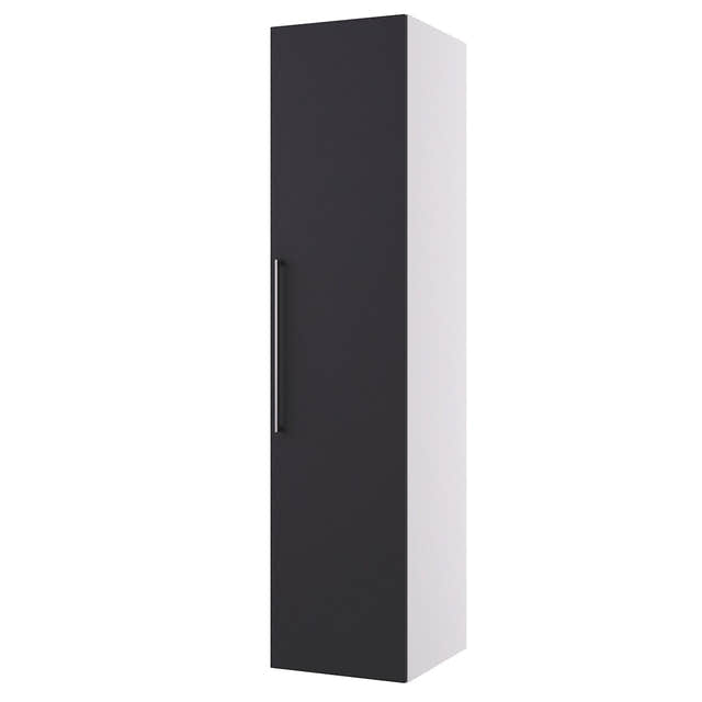 Linn Bad Hilde Høyskap 40 cm Svart matt Linn Bad Høyskap bad LB-151304R