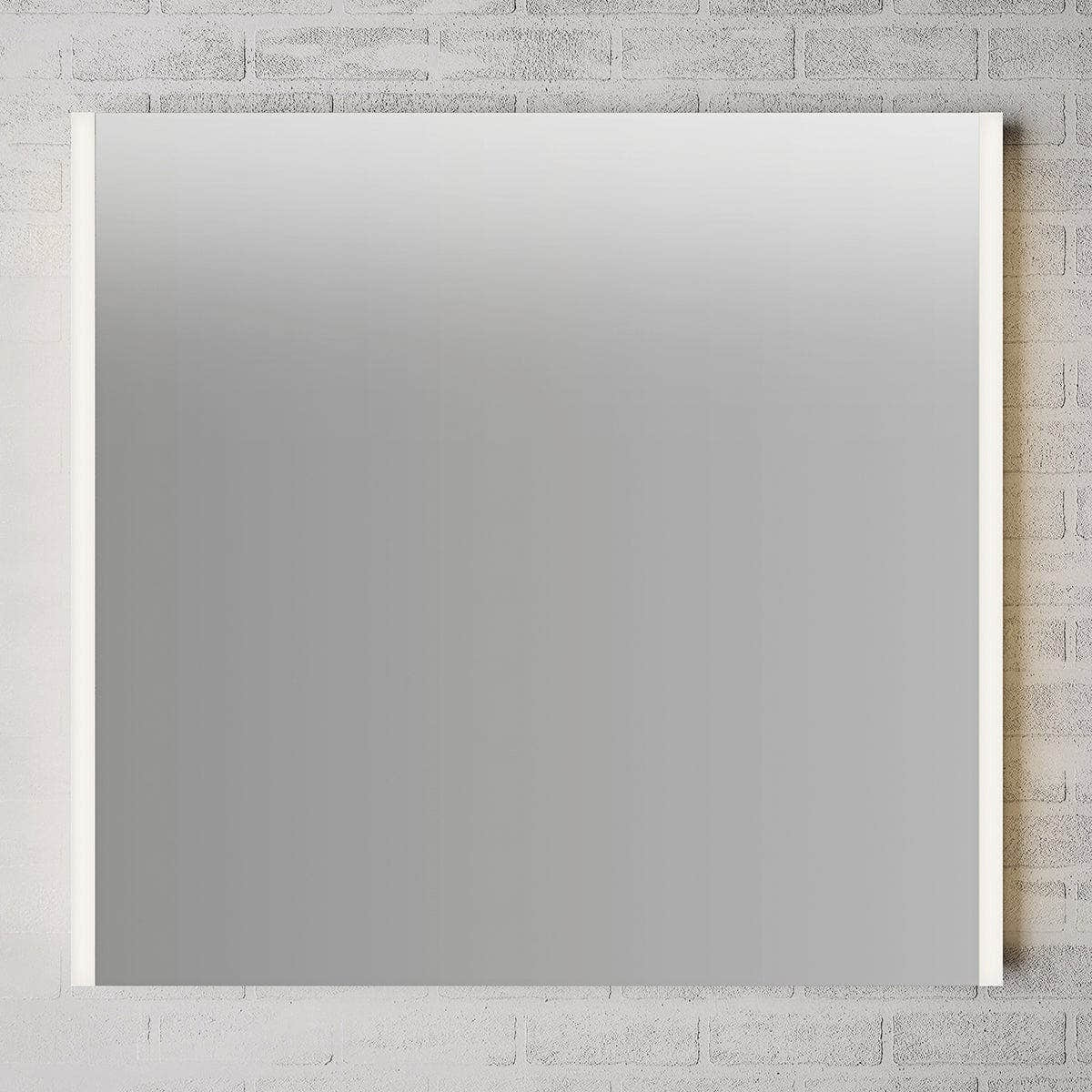 Linn Bad Hilde Speil med Lyskant i sidene 80 cm Bad.no LB-23008H