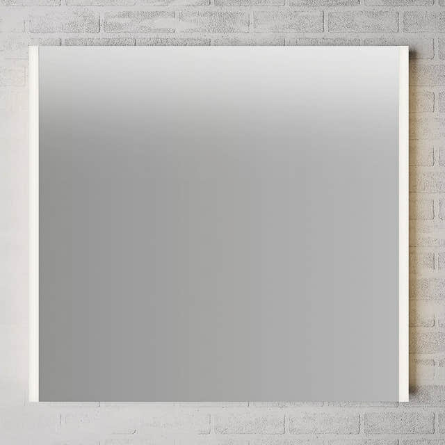 Linn Bad Hilde Speil med Lyskant i sidene 80 cm Bad.no LB-23008H