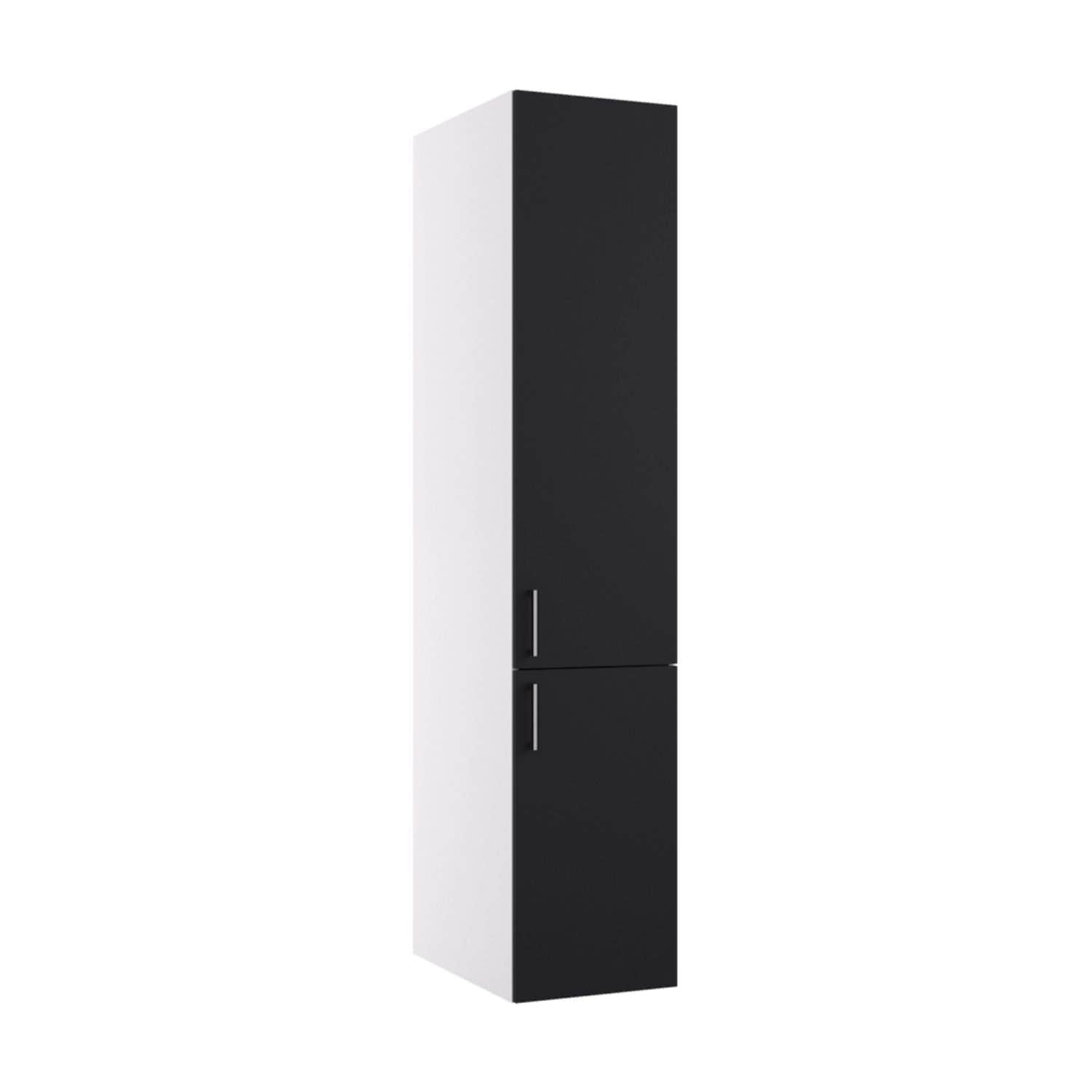Linn Bad Høyskap for vaskerom Svart matt / 40cm Linn Bad Høyskap vaskerom LB-742104R