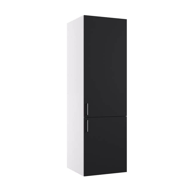 Linn Bad Høyskap for vaskerom Svart matt / 60cm Linn Bad Høyskap vaskerom LB-742106R