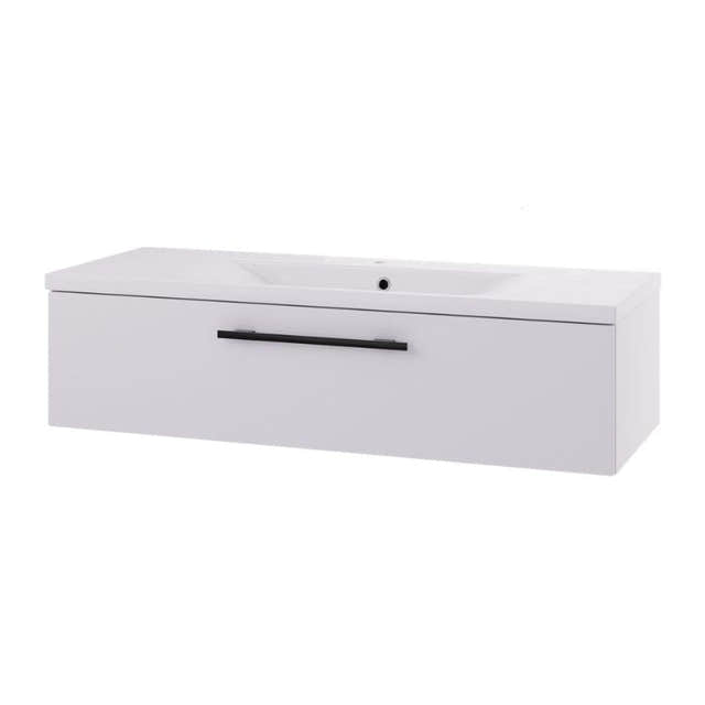 Linn Bad Ingrid D45 Servantskap med 1 skuff Hvit / 120cm Linn Bad Servantskap LB-1101121S