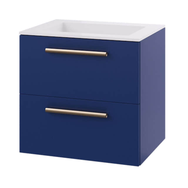 Linn Bad Ingrid D45cm Servantskap Blå / 60cm Linn Bad Servantskap LB-110406