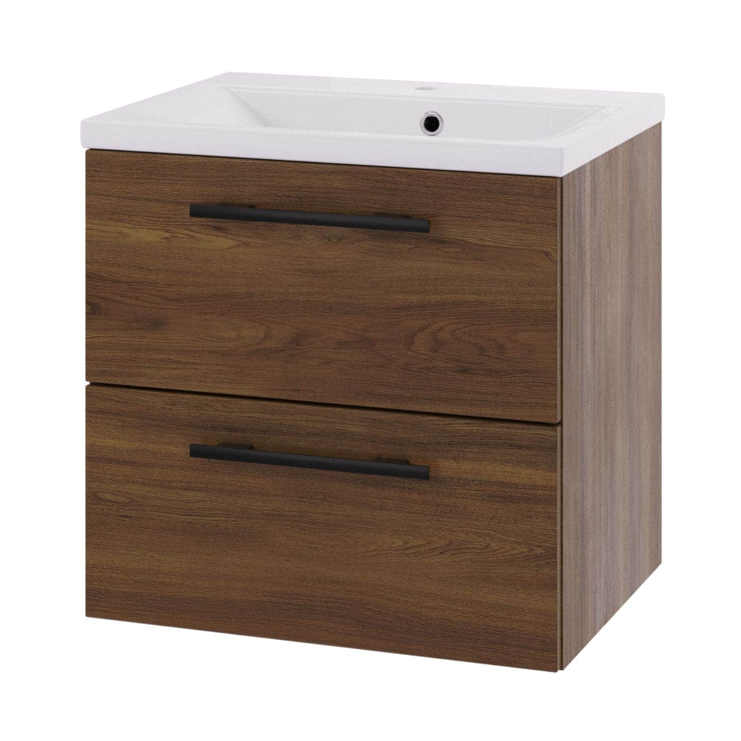 Linn Bad Ingrid D45cm Servantskap Mørk eik / 60cm Linn Bad Servantskap LB-110806