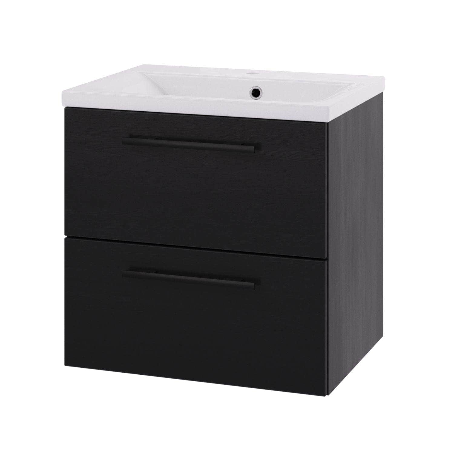 Linn Bad Ingrid D45cm Servantskap Svart eik / 60cm Linn Bad Servantskap LB-110606