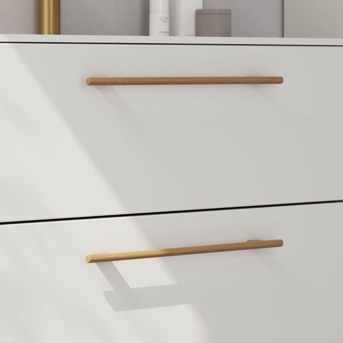 Linn Bad Ingrid Grep Eik Linn Bad Knotter og håndtak LB-81G532