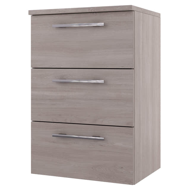 Linn Bad Ingrid Sideskap med skuffer Lys eik / 60cm Linn Bad Sideskap bad LB-115206