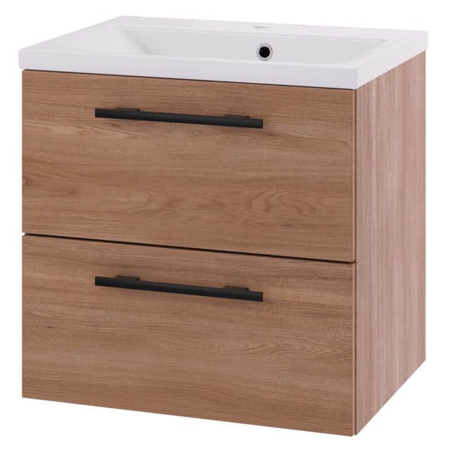 Linn Bad Ingrid Smal D35cm Servantskap Eik / 60cm Linn Bad Servantskap LB-117506