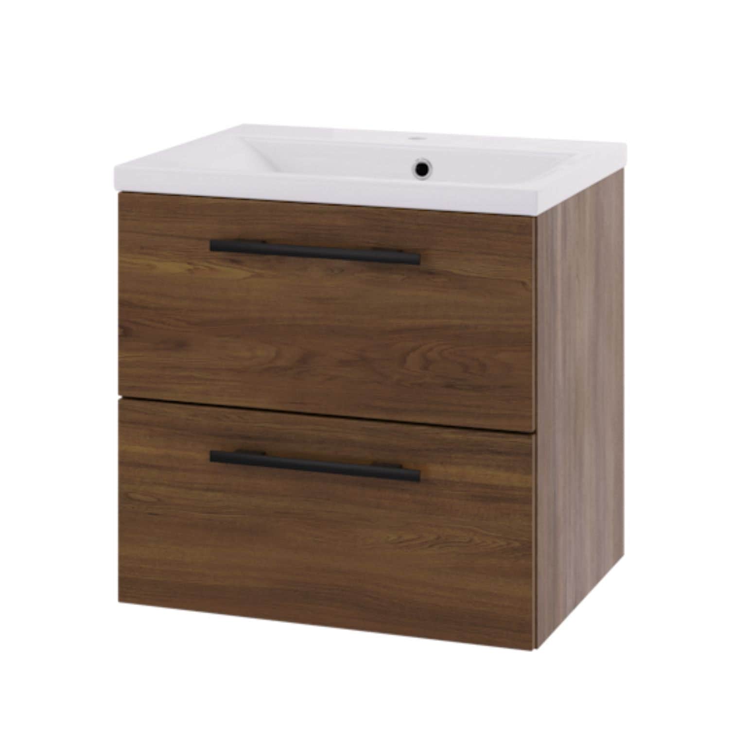 Linn Bad Ingrid Smal D36,5cm Servantskap Mørk eik / 60cm Linn Bad Servantskap LB-117806