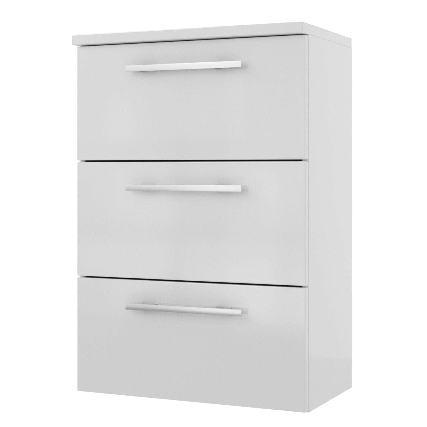 Linn Bad Ingrid Smal Sideskap med skuffer Hvit matt / 60cm Linn Bad Sideskap bad LB-109106