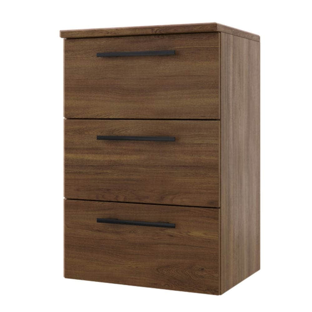 Linn Bad Ingrid Smal Sideskap med skuffer Mørk eik / 60cm Linn Bad Sideskap bad LB-119806