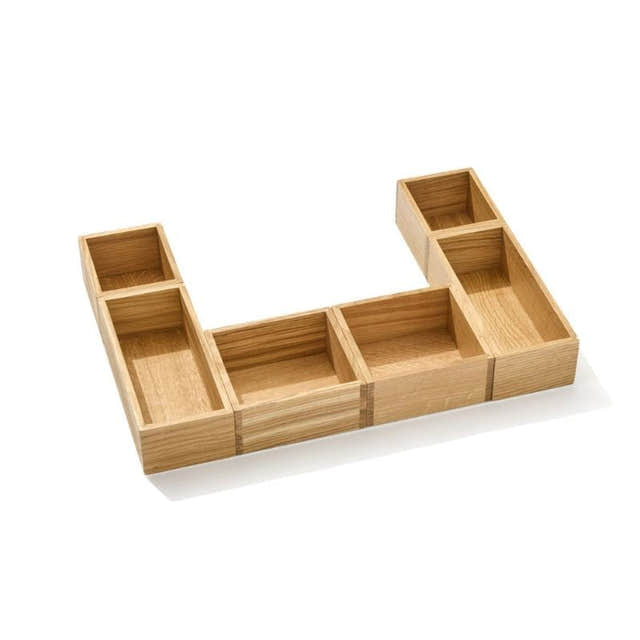 Linn Bad Innleggspakke Eik / Grunn skuff / 60cm Linn Bad Tilbehør møbler LB-900406GS