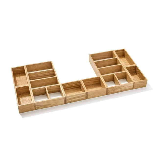 Linn Bad Innleggspakke Eik / Standard skuff / 100cm Linn Bad Tilbehør møbler LB-900410