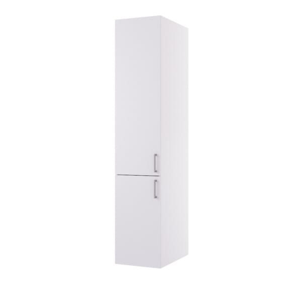 Linn Bad Kosteskap for vaskerom Hvit matt / 40cm Linn Bad Høyskap vaskerom LB-712204KS