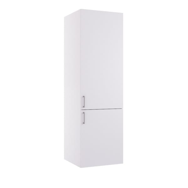 Linn Bad Kosteskap for vaskerom Hvit matt / 60cm Linn Bad Høyskap vaskerom LB-712206KS