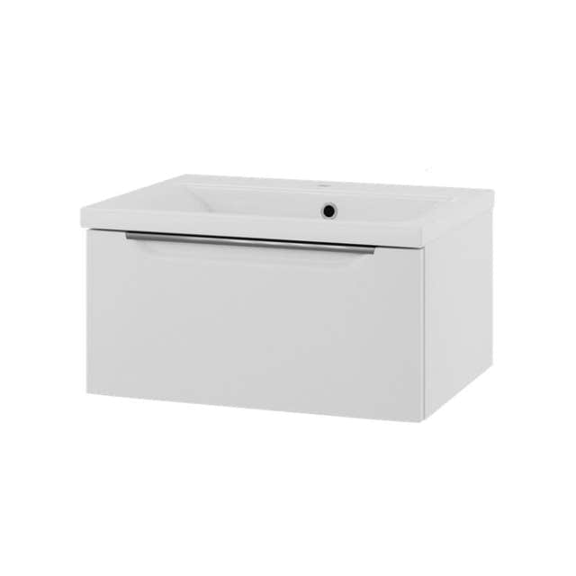 Linn Bad Mari D45 Servantskap med 1 skuff Hvit / 60cm Linn Bad Servantskap LB-1201061S
