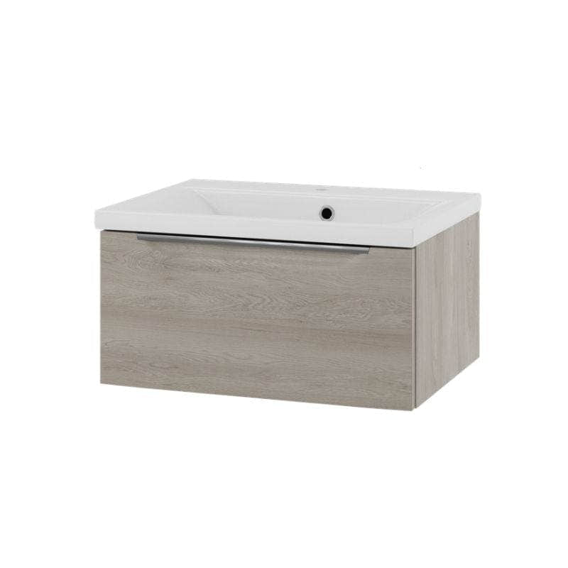 Linn Bad Mari D45 Servantskap med 1 skuff Lys eik / 60cm Linn Bad Servantskap LB-1202061S