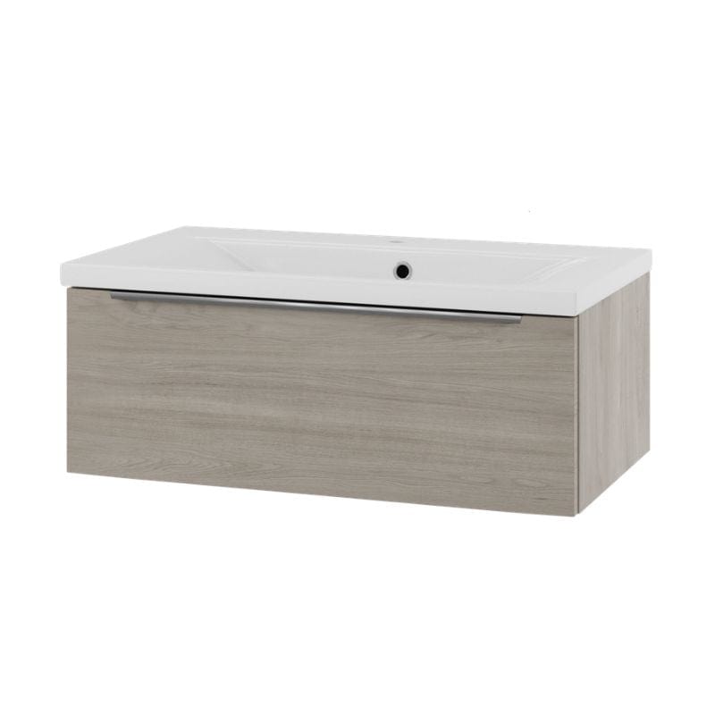 Linn Bad Mari D45 Servantskap med 1 skuff Lys eik / 80cm Linn Bad Servantskap LB-1202081S