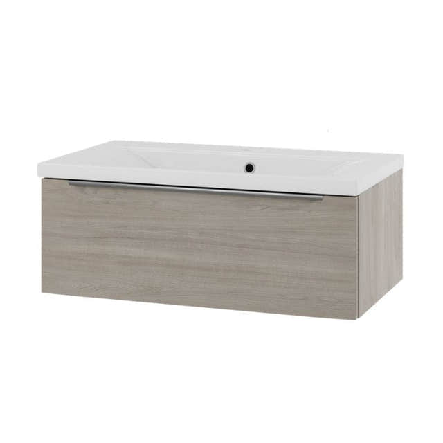 Linn Bad Mari D45 Servantskap med 1 skuff Lys eik / 80cm Linn Bad Servantskap LB-1202081S