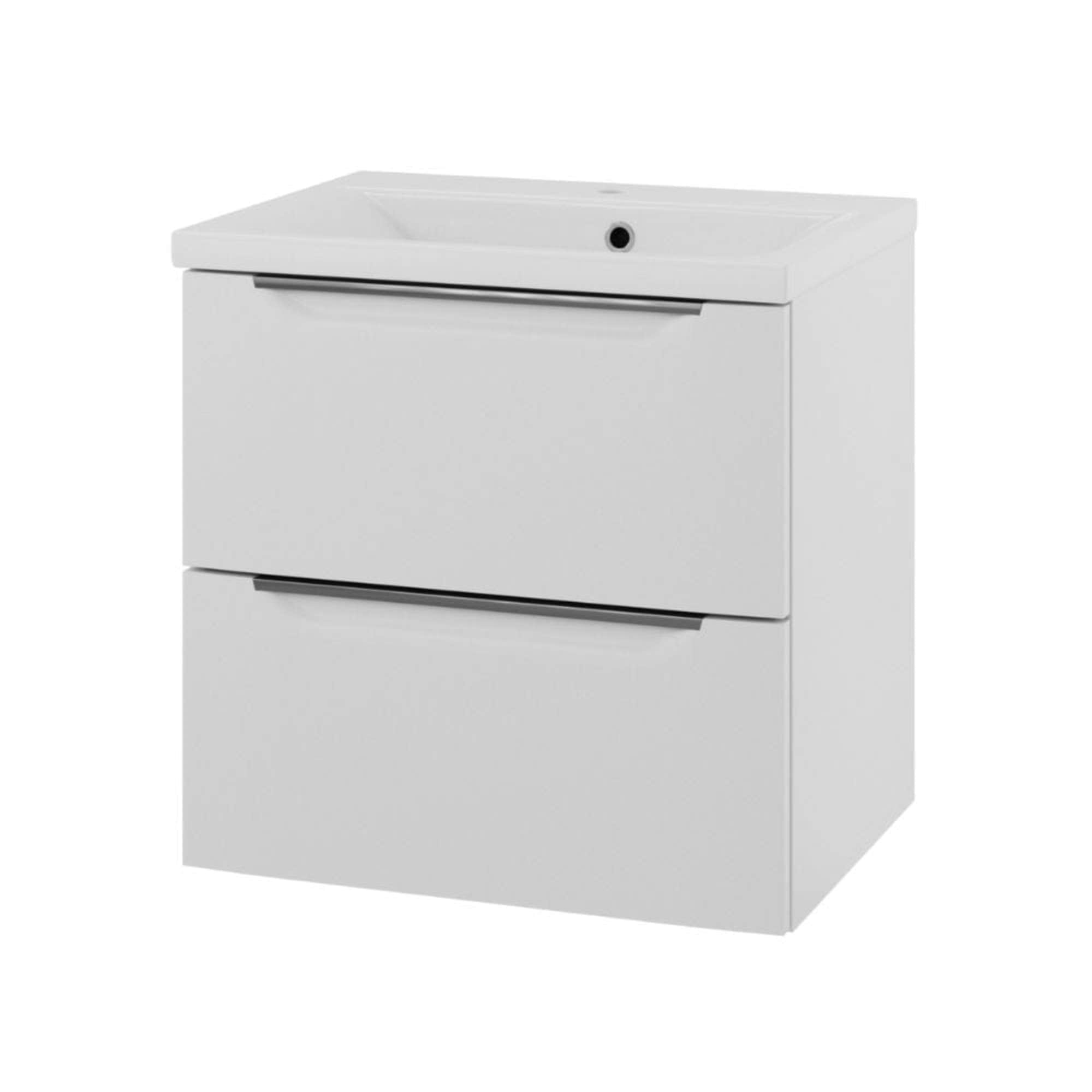 Linn Bad Mari D45cm Servantskap Hvit matt / 60cm Linn Bad Servantskap LB-400701