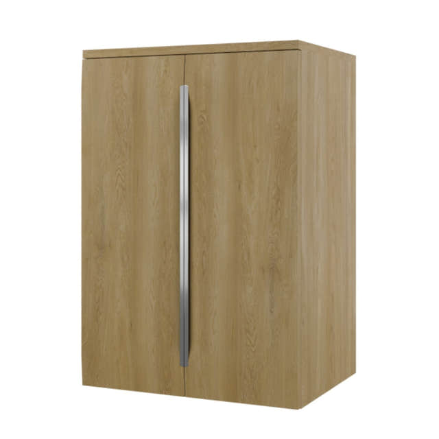 Linn Bad Mari Høyskap med dør Eik / 60cm Linn Bad Sideskap bad LB-124506