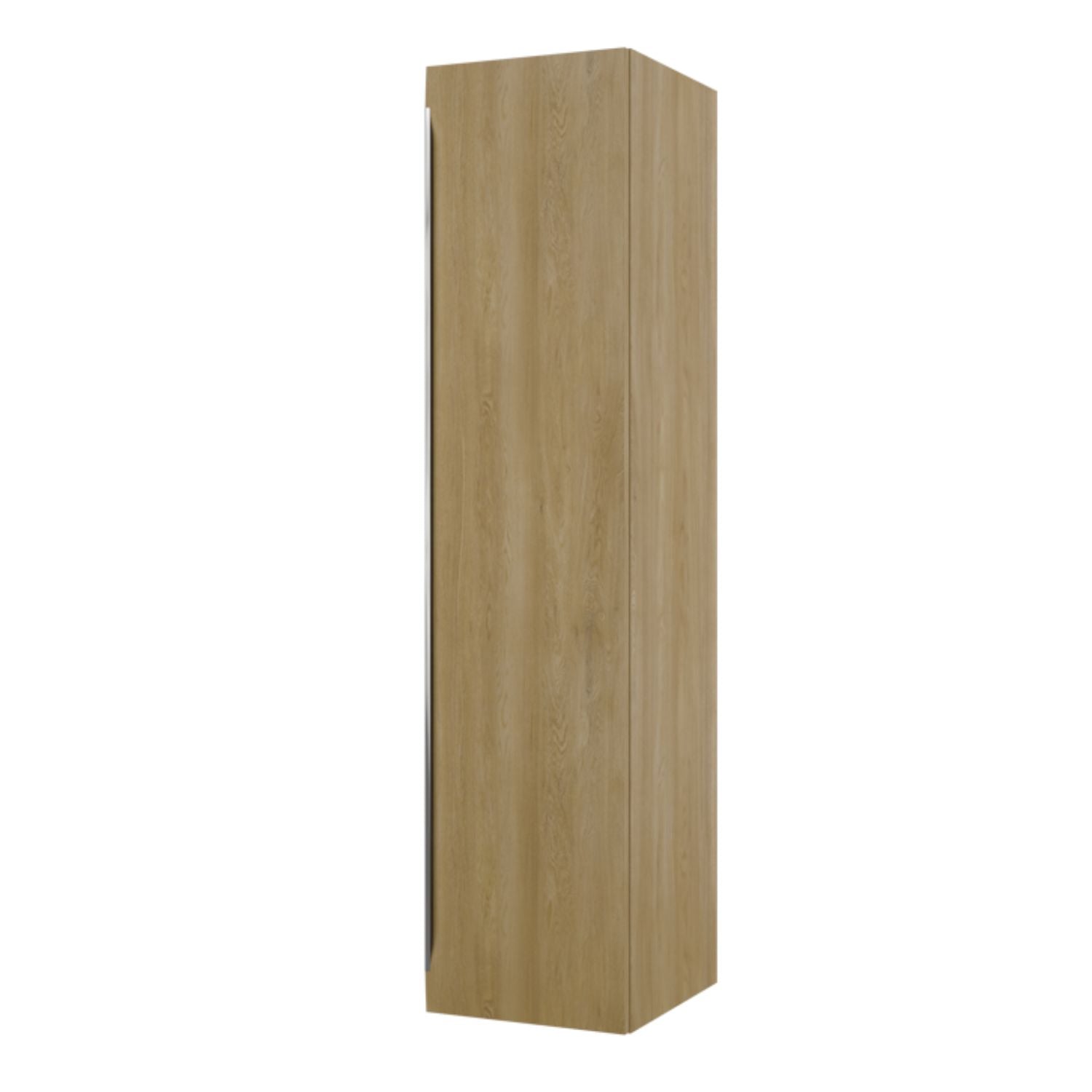 Linn Bad Mari Høyskap med innredning Eik / Høyre hengslet / Innredning A Linn Bad Høyskap bad LB-122504H