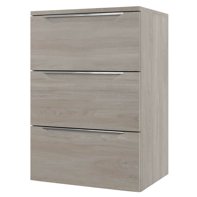 Linn Bad Mari Høyskap med skuffer Lys eik / 60cm Linn Bad Sideskap bad LB-400116