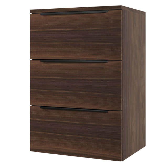 Linn Bad Mari Smal Sideskap med skuffer Valnøtt / 60cm Linn Bad Sideskap bad LB-129806